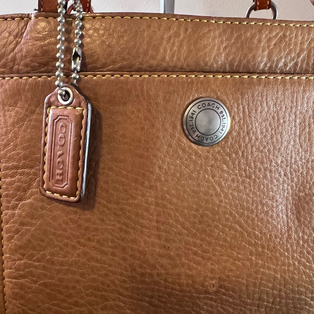 Coach Chelsea Pebbled Leather Tote - Picture 2 of 13